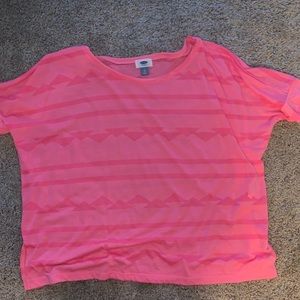 Old Navy Pink Shirt